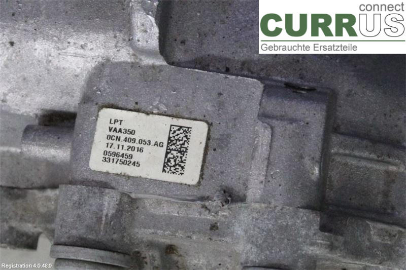 VW PASSAT  15-19 Distribution gear box 0CN409053AG 