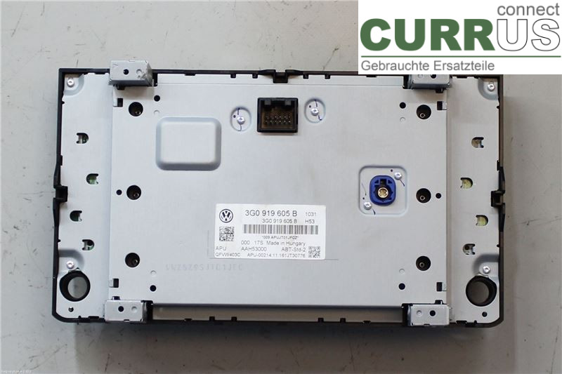 VW GOLF / E-GOLF VII   13-20 Radio CD / Multimedia panel 3G0919605B 