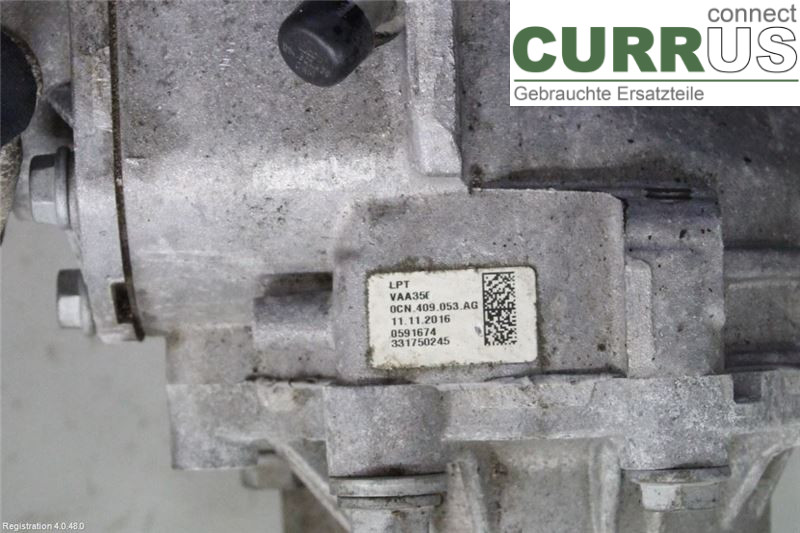 VW PASSAT  15-19 Distribution gear box 0CN409053AG 