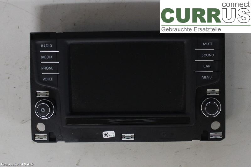 VW PASSAT  15-19 Radio CD / Multimedia panel 3G0919605B 