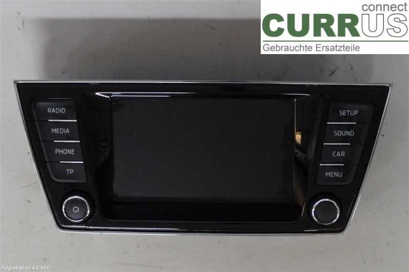 SKODA FABIA  15- Radio CD / multimediepanel 6V0919604B 