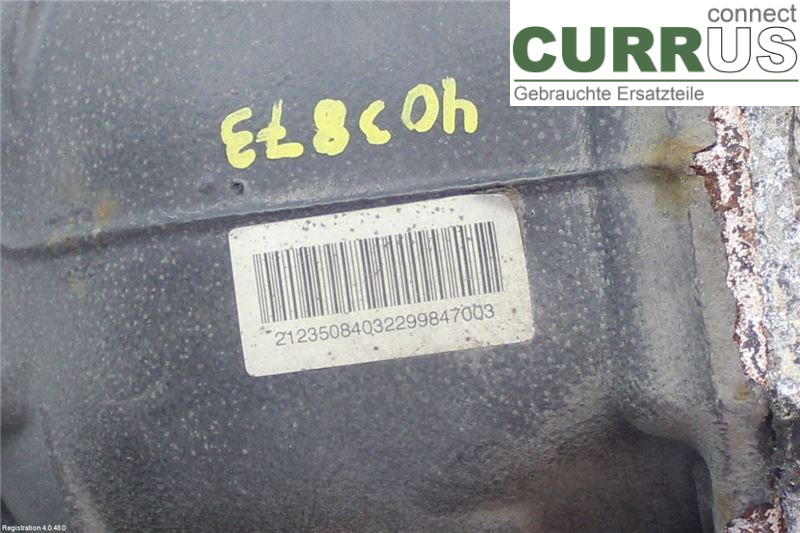 MB E-KLASS (W212) 09-16 Differential A2073500314 
