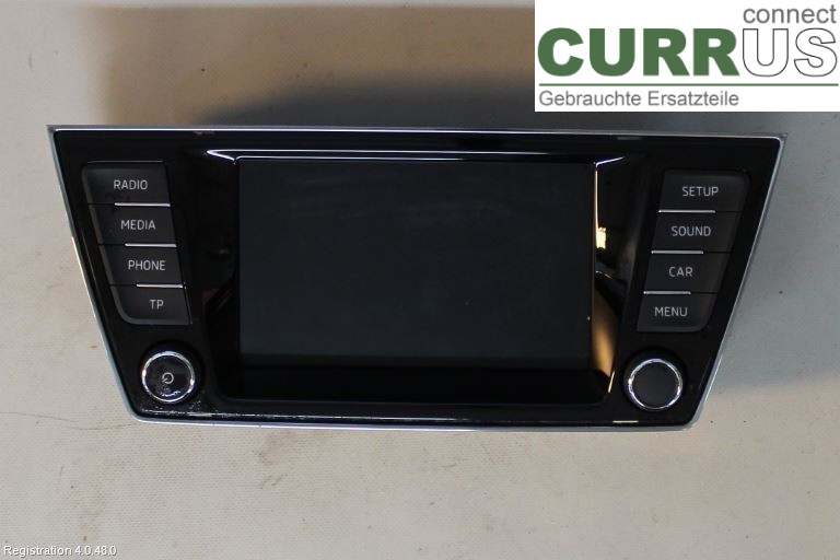 SKODA FABIA  15- Radio CD / multimediepanel 6V0919604B 