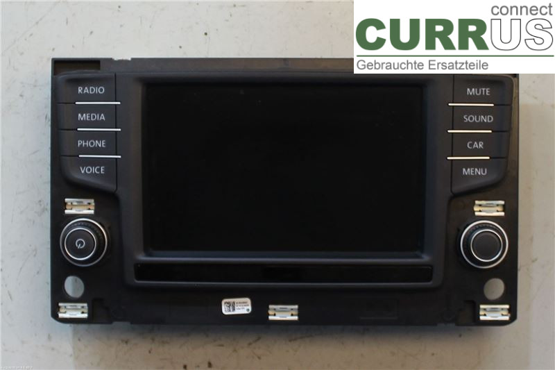 VW GOLF / E-GOLF VII 13-20 Radio CD / Multimedia panel 3G0919605B