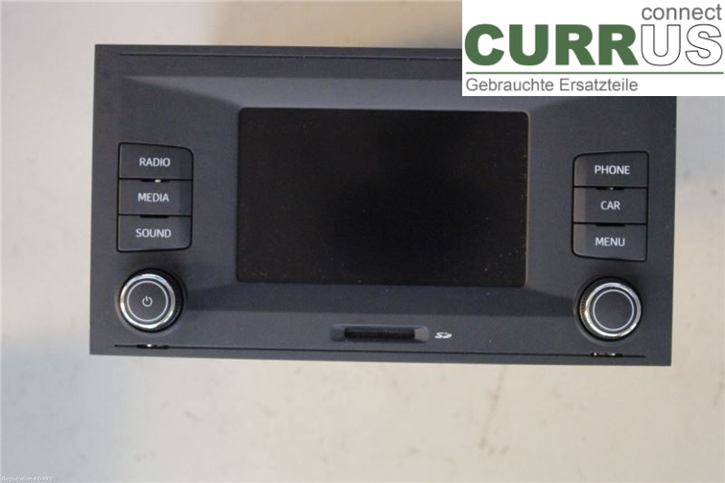 SEAT LEON   13-20 Radio CD / Multimedia panel 5F0035871D 
