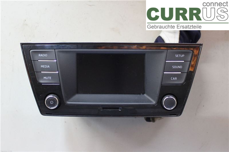 SKODA FABIA  15- Radio CD / Multimedia panel 6V0035867E 