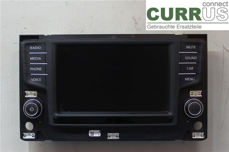 VW GOLF / E-GOLF VII 13-20 Radio CD / Multimedia panel 3G0919605B