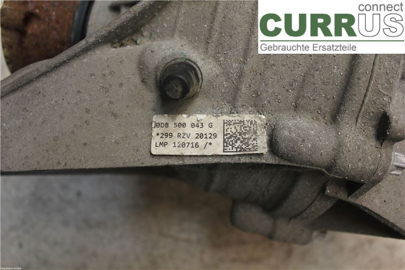 AUDI A4/S4  B9 16-19 Différentiel 0DB500043G 