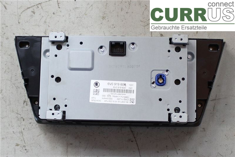 SKODA FABIA  15- Radio CD / multimediepanel 6V0919604 CJZC