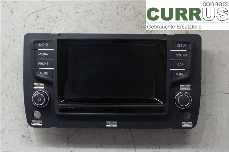 VW GOLF / E-GOLF VII   13-20 Radio CD / panneau multimédia 5G0919605 CXSA