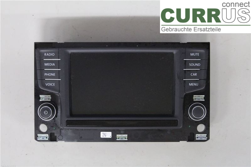 VW GOLF / E-GOLF VII 13-20 Radio CD / Multimedia panel 3G0919605B CUKB