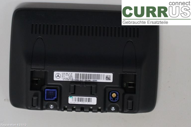 MB A-KLASS (W176)   13-18 Monitor A1669008122 OM651.930