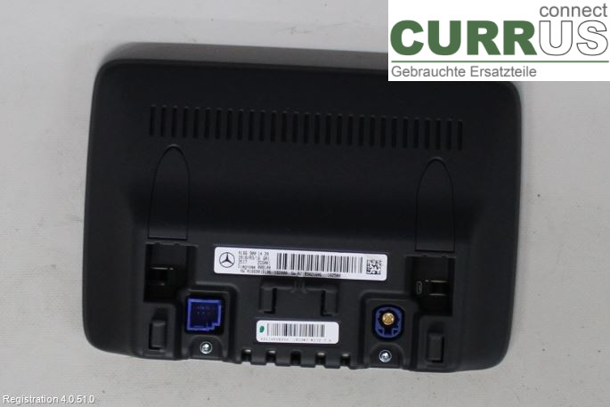 MB A-KLASS (W176)   13-18 Monitor A1669008222 M270.910