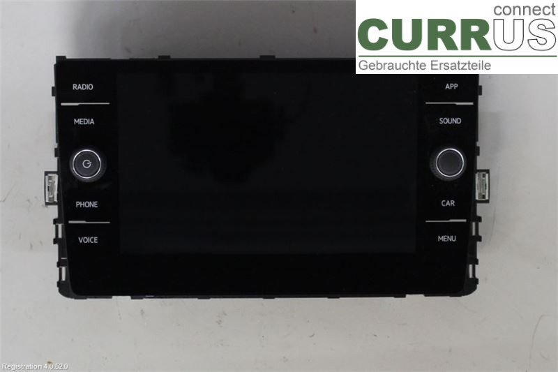 VW GOLF / E-GOLF VII   13-20 Radio CD / Multimedia panel 5G6919605A CHZC