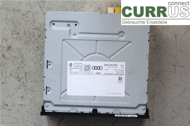 AUDI A1   19- Radio CD / Multimedia panel 83A035840 DKRF