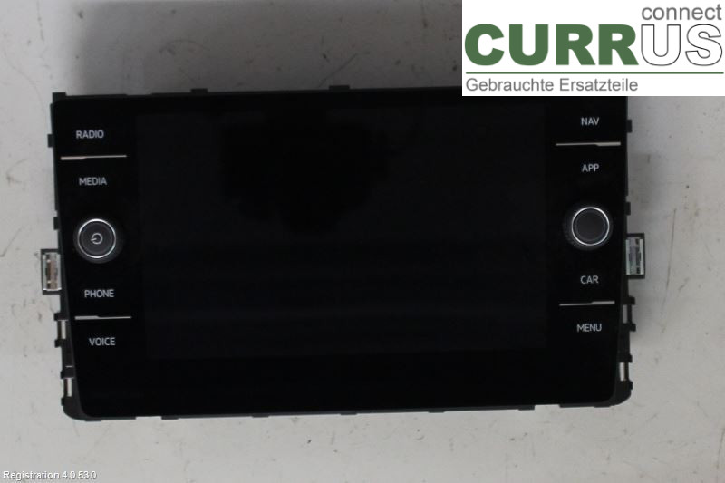 VW GOLF / E-GOLF VII   13-20 Radio-CD-/Multimedia-Panel 5G6919605B DGTE