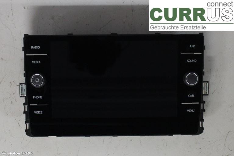 VW GOLF / E-GOLF VII   13-20 Radio CD / multimediepanel 5G6919605A CHZC