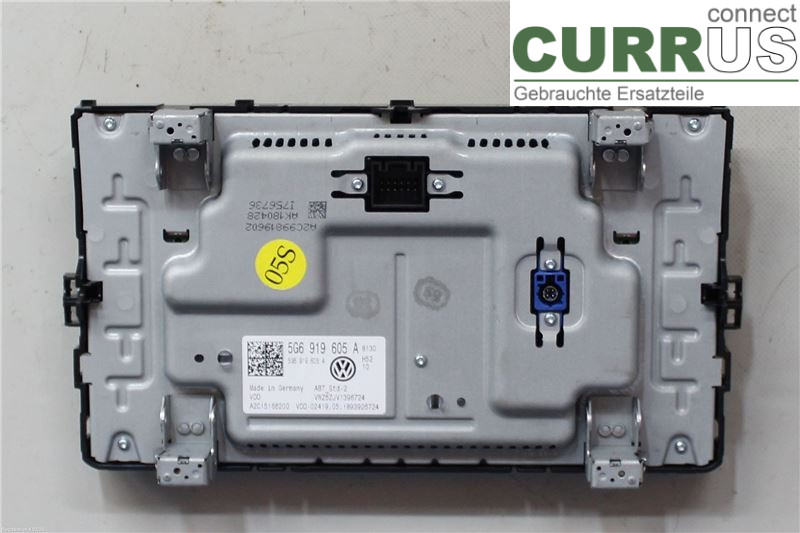 VW GOLF / E-GOLF VII   13-20 Radio CD / Multimedia panel 5G6919605A CHZC
