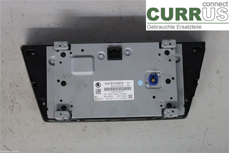 SKODA FABIA  15- Radio CD / multimediepanel 6V0919604B CJZC