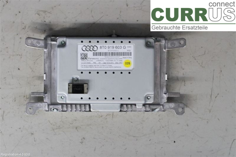 AUDI A5  07-16 Monitor 8T0057603G CNHA