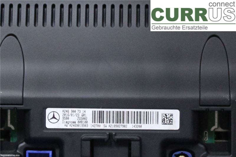 MB B-KLASS (W246/W242)  12-19 Monitor A2469006819 M270.920