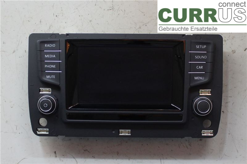 VW GOLF / E-GOLF VII   13-20 Radio CD / panneau multimédia 5G0919605 CJZA