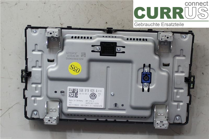 VW GOLF / E-GOLF VII   13-20 Radio CD / Multimedia panel 5G6919605A DKRF