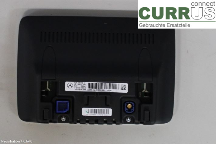 MB B-KLASS (W246/W242)  12-19 Moniteur A2469007018 OM651.930