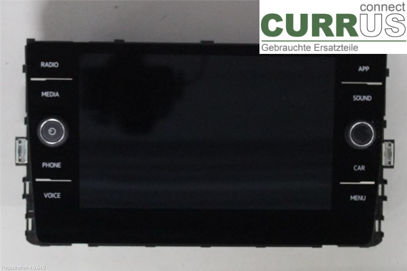 VW GOLF / E-GOLF VII   13-20 Radio CD / Multimedia panel 5G6919605A CHZC