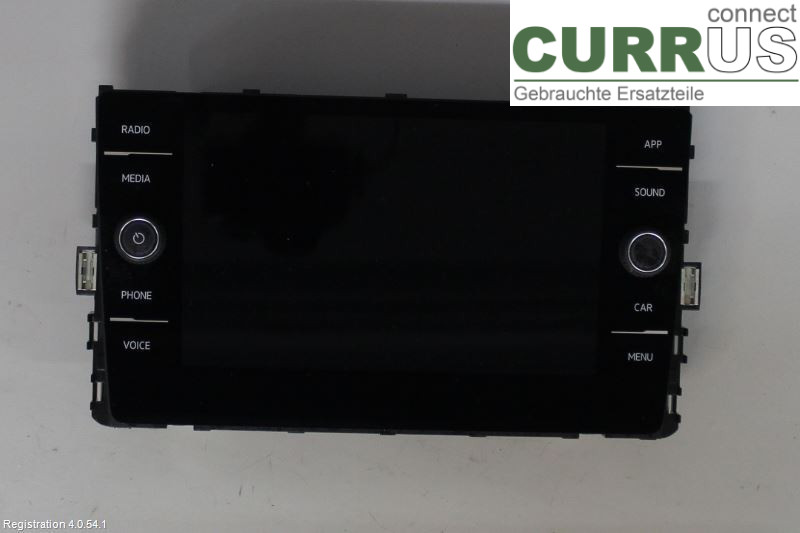 VW GOLF / E-GOLF VII   13-20 Radio CD / Multimedia panel 5G6919605A CHZC