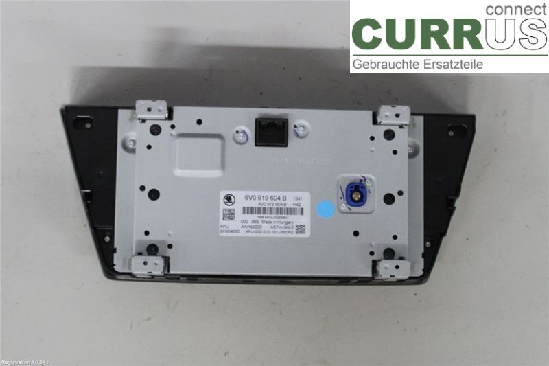 SKODA FABIA  15- Radio CD / multimediepanel 6V0919604B CHZB