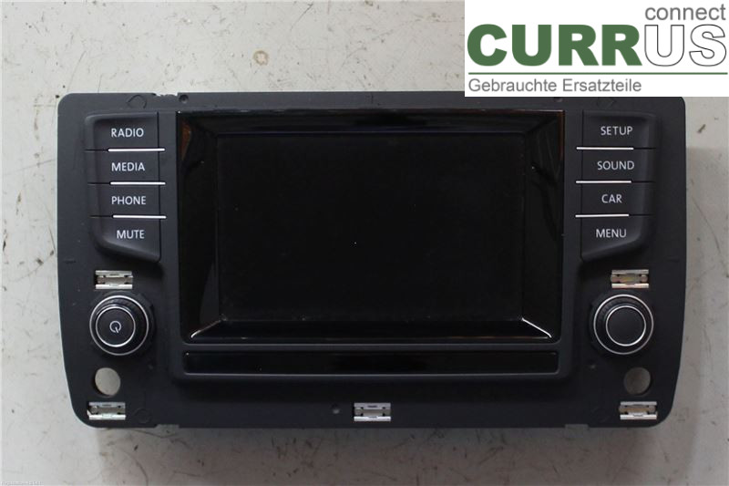VW GOLF / E-GOLF VII   13-20 Radio CD / panneau multimédia 5G0919605 CJZA