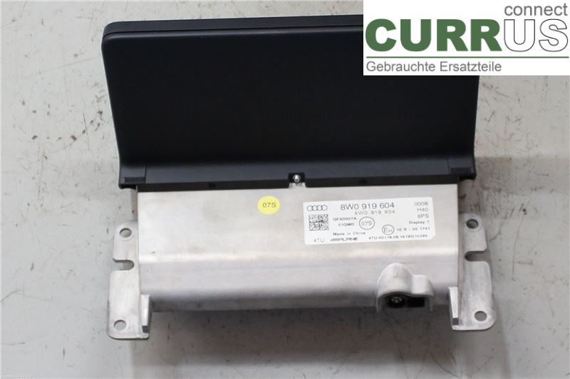 AUDI A4/S4  B9 16-19 Monitor 8W1919604 DETA