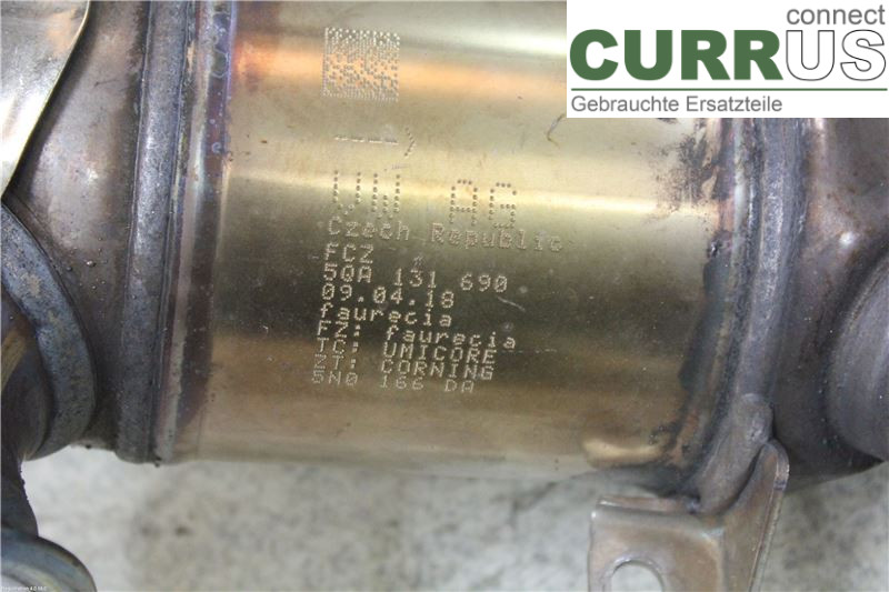 VW TIGUAN 16-24 Catalyst 5QA254501LX CZDA