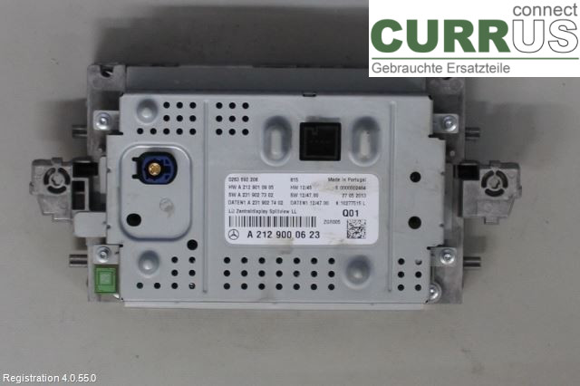 MB E-KLASS (W212) 09-16 Monitor A212002626 M157.981