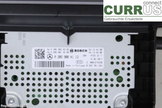MB C-KLASS (W205)  14- Monitor A2059004113 M177.980