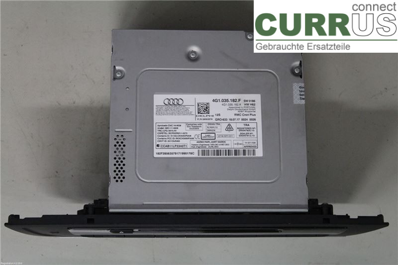 AUDI A6/S6 4G   11-18 Radio CD / Multimedia panel 4G1035182FX DDDA