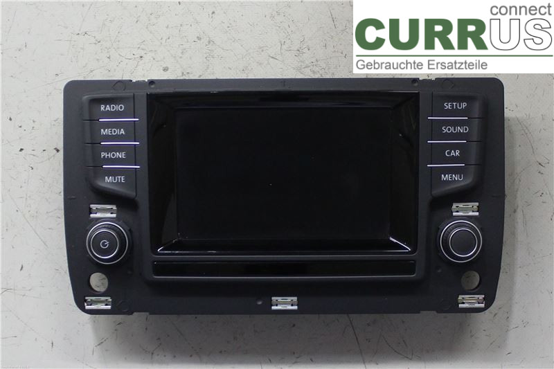 VW GOLF / E-GOLF VII   13-20 Radio CD / panneau multimédia 5G0919605 CJZA