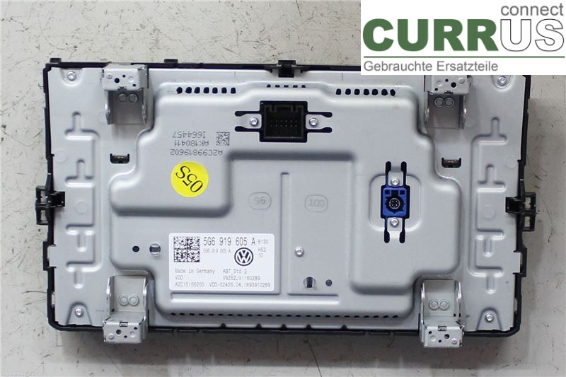 VW PASSAT 15-19 Radio CD / Multimedia panel 5G6919605A DFHA