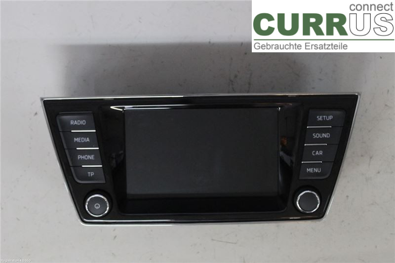 SKODA FABIA  15- Radio CD / Multimedia panel 6V0919604B CJZC