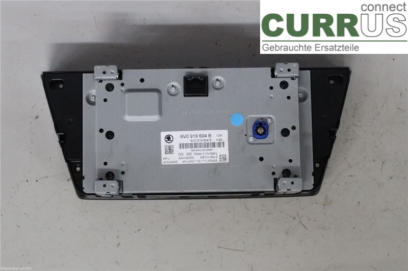 SKODA FABIA  15- Radio CD / Multimedia panel 6V0919604B CJZC