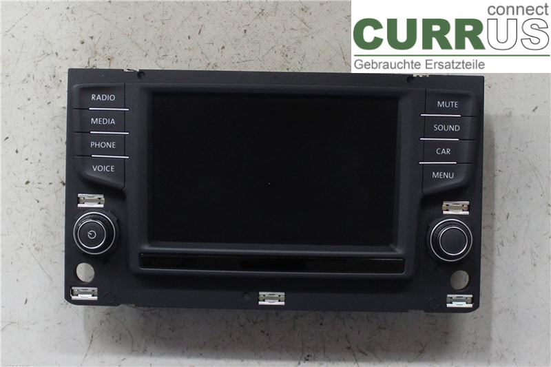 VW GOLF / E-GOLF VII   13-20 Radio-CD-/Multimedia-Panel 3G0919605B CZDA