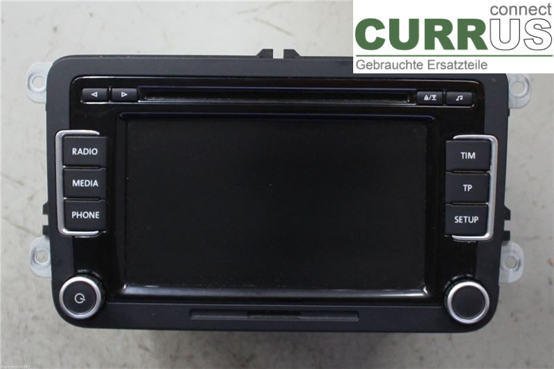 VW PASSAT  11-14 Radio CD / Multimedia panel 3C8057195FX CFFB