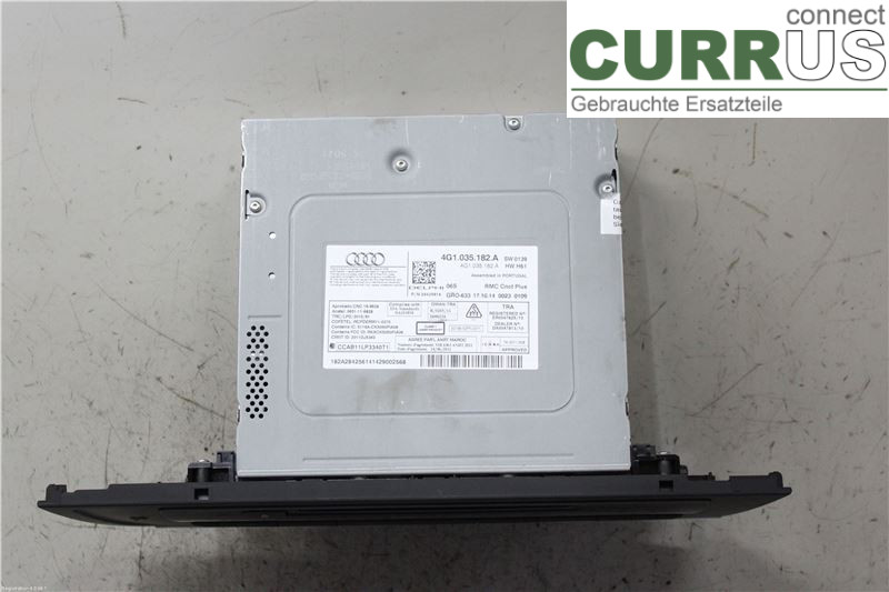 AUDI A6/S6 4G   11-18 Radio CD / Multimedia panel 4G1035182A CNHA