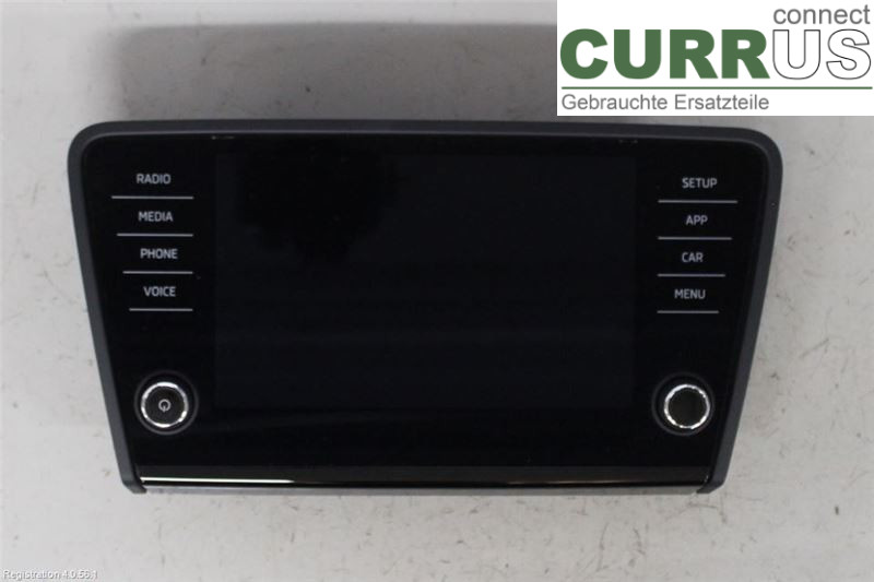 SKODA OCTAVIA  13-20 Radio CD / Multimedia panel 5E0919605N CZDA