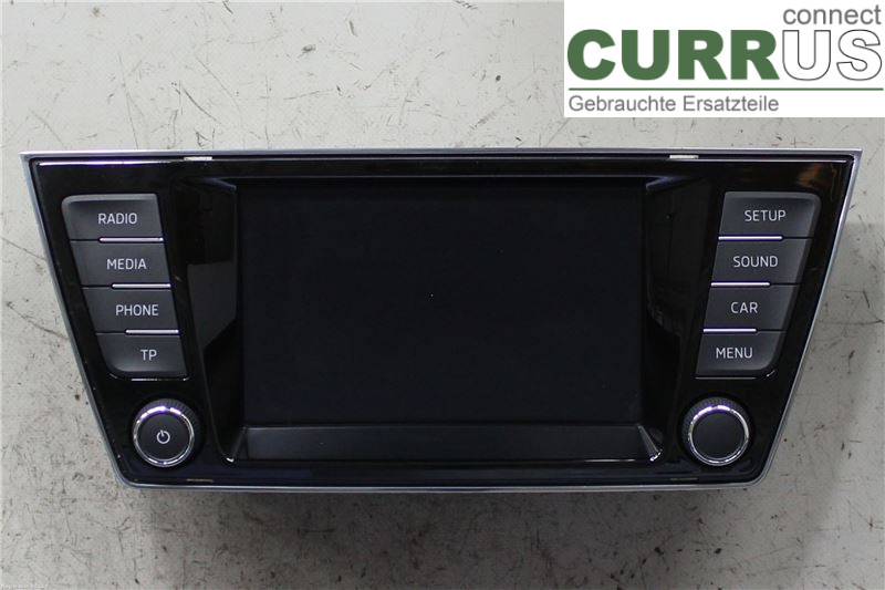 SKODA FABIA  15- Radio CD / Multimedia panel 6V0919604B CJZC
