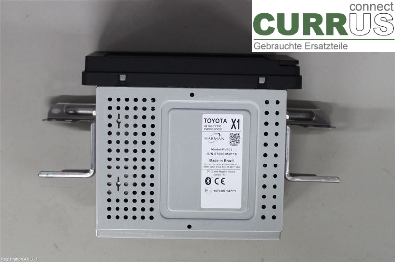 TOYOTA YARIS  15-20 Radio CD / Multimedia panel  2NR-FKE