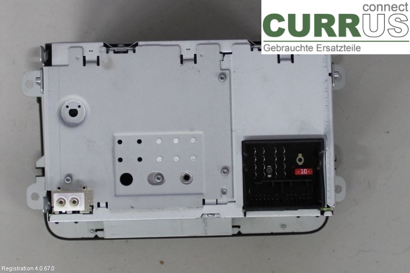 VW GOLF VI     09-13 Radio CD / Multimedia panel 3C8057195FX CAXA