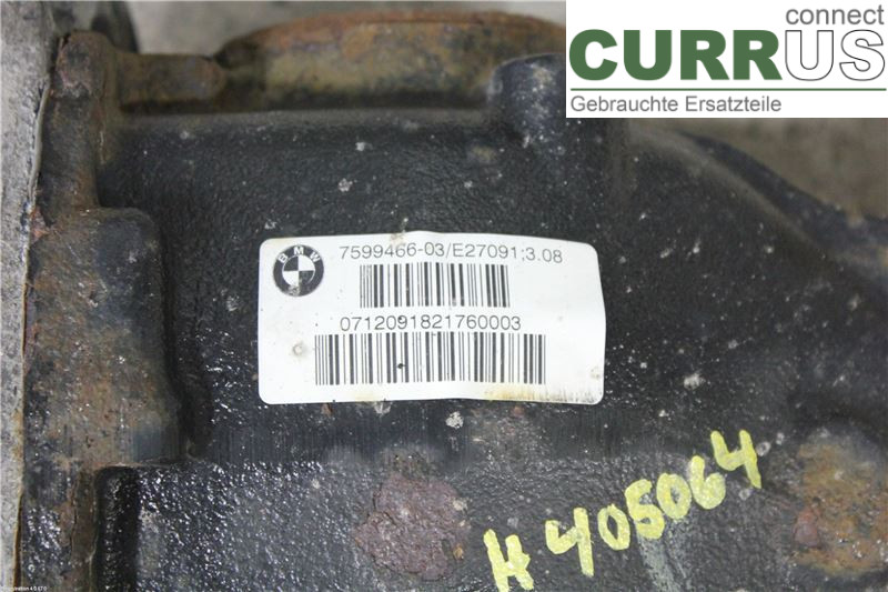 BMW 1 F20/F21   11-19 Differential 33107599467 N47-D20C