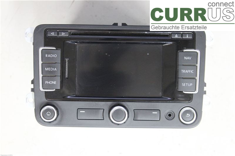VW PASSAT  11-14 Radio-CD-/Multimedia-Panel 2K0035279BX CFGC